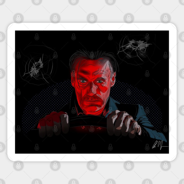 Baby Driver: Hamm Driver Sticker by 51Deesigns